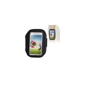 Sport Armband Zwart voor Samsung Galaxy S4