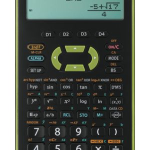 Citizen SH-ELW531XHGR Calculator Sharp ELW531XHGR Zwart-groen Wetenschappelijk Write View