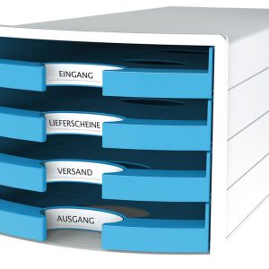 HAN HA-1013-54 Ladenkast Impuls Met 4 Open Laden Lichtblauw