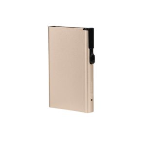 Juscha JU-953000 Pasjeshouder Clicksafe RFID Aluminium Ivoorwit 8 Pasjes