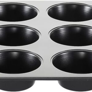 Brund Muffinvorm 12 Vakjes Zwart