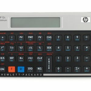 HP HP-12CPLAT-INT Rekenmachine -12C PLAT-INT Financieel FR,NL