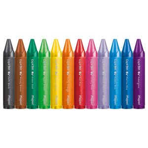 Maped ColorPeps Jumbo Waskrijtjes 12 Kleuren