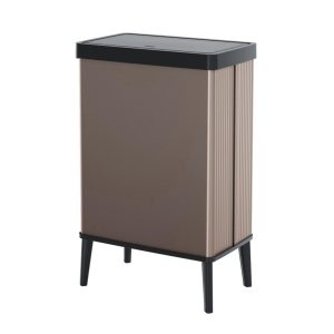 Curver Verto High Prullenbak 54L Push Pearl Rose