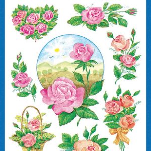 Avery AV-4305 Papieretiket Z-design Creative Pakje A 3 Vel Rozen