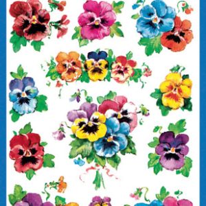 Avery AV-4398 Etiket 3 Vel Viooltjes 10 Setjes met 3 Vel