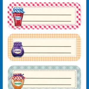 Avery AV-59896 Papieretiket Z-design Home Pakje A 2 Vel Wekpotjes