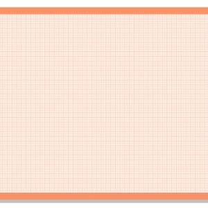 Sigel SI-HO270 Onderleggers Millimeter Wit/oranje, 30 Vel, 80 Grams