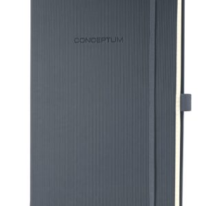Sigel SI-CO649 Notitieboek Conceptum Pure Donkergrijs A4 194blz Gelijnd
