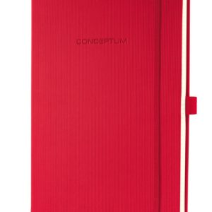 Sigel SI-CO645 Notitieboek Conceptum Pure Rood A4 194blz Gelijnd