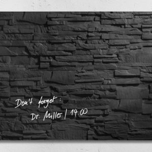 Sigel SI-GL249 Glasmagneetbord Artverum 1300x550x15mm Leisteen