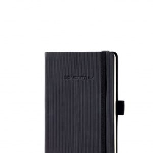 Sigel SI-CO131 Notitieboek Conceptum Pure Hardcover A6 Zwart Geruit