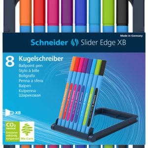 Schneider S-152279 Balpen Slider Edge Pennenstandaard A 8 Stuks XB 1,4mm