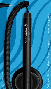 Schneider S-4121 Baliepen Klick-fix Zwart Op Blister