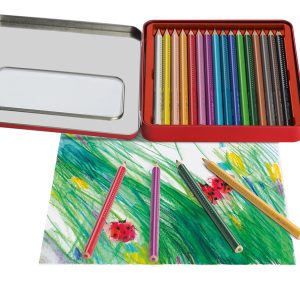 Faber Castell FC-110916 Kleurpotlood Jumbo GRIP Etui Met 16 Stuks