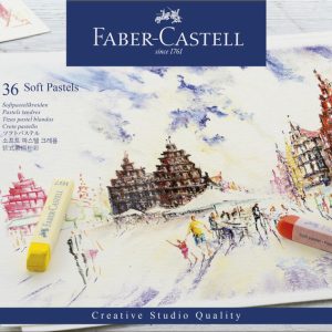 Faber Castell FC-128336 Pastelkrijt Creative Studio Softpastel 36 Delig Etui