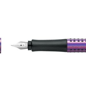 Faber Castell FC-140840 Vulpen Faber-Castell Grip Glam M Paars