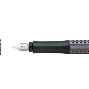 Faber Castell FC-140842 Vulpen Faber-Castell Grip Glam M Zilver