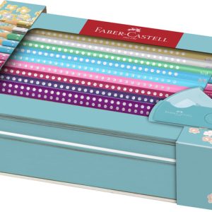 Faber Castell FC-201641 Sparkle Set Faber-Castell 20x Kleurpotloden En 1x Mini Puntenslijper