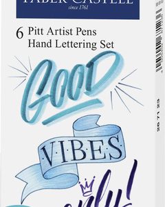 Faber Castell FC-267123 Tekenstift Faber-Castell Pitt Artist Pen Letteringset 6x