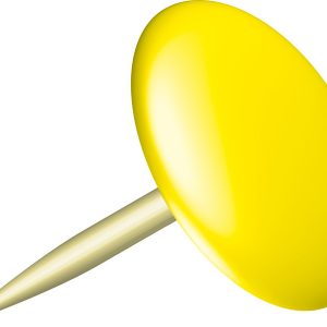 Alco AL-151-13 Punaises Sun 9,5mm Messing Doos A 100 Stuks Geel