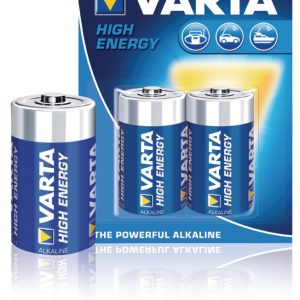 Varta 4914/2b Batterij Alkaline C/lr14 1.5 V High Energy 10 blisters