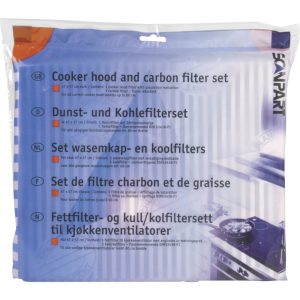 Scanpart 1530050015 L046 Universeel Koolstof en Vetfilter 47x57