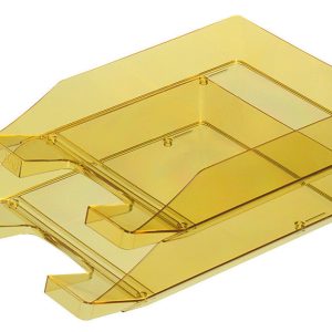 HAN HA-1026-X-25 Brievenbak A4 Standaard Transparant Geel