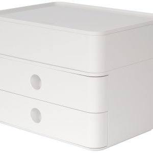 HAN HA-1100-12 Smart-box Plus Allison 2 Lades En Box Sneeuw Wit