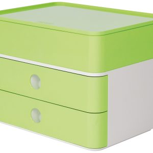 HAN HA-1100-80 Smart-box Plus Allison 2 Lades En Box Limoen Groen