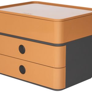HAN HA-1100-83 Smart-box Plus Allison 2 Lades En Box Caramel Bruin