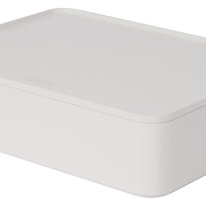 HAN HA-1110-12 Smart-organiser Allison Box Met Binnenschaal En Deksel Sneeuw Wit, Stapelbaar