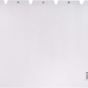 HAN HA-984 Tabkaart A-Z Breed A4 Lichtgrijs