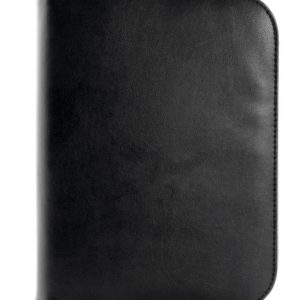 Juscha JU-30144 Kunstlederen Organiser Alassio Corniglia A5 Zwart