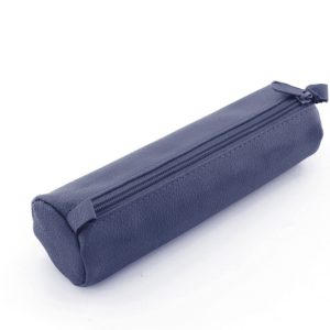 Juscha JU-43139 Pennenetui Alassio Echt Leer Blauw 21x6cm