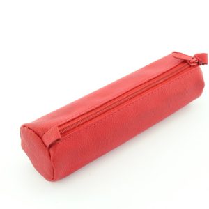 Juscha JU-43140 Pennenetui Alassio Echt Leer Rood 21x6cm