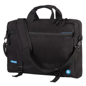 Juscha JU-46201 Multi 3 In 1 Tas RPET Zwart Laptop-, Rug- En Schoudertas Materiaal: Gerecycled PET