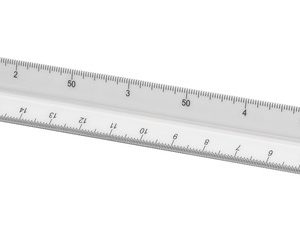 Westcott AC-E10163 Schaalstok 30cm 1:20/25/50/75/100/125