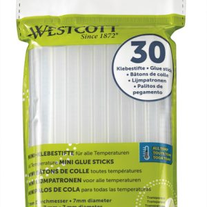 Westcott AC-E16837 Lijmpatronen in Zak 30 Stuks