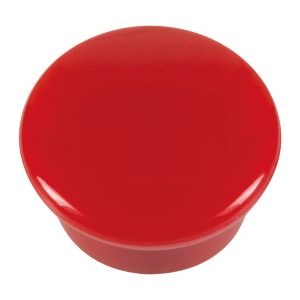 Westcott AC-E10802 Magneet Rood Pak à 10st. Ø 15x8mm, 100g