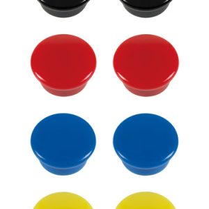 Westcott AC-E10807 Magneet Assorti Pak à 8st. Ø 15x8mm, 100g