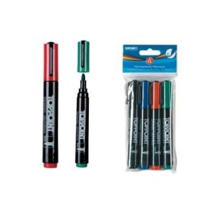 Toppoint Permanent Markers 4 stuks