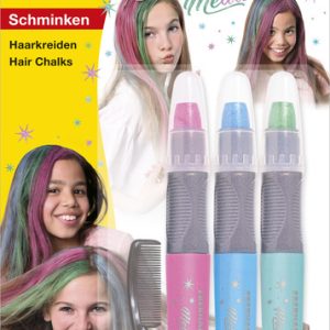 Eberhard Faber EF-579205 Haarkrijt Metallic Kleuren 3 Stuks