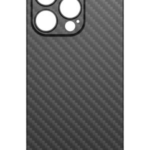 Black Rock Ultra Thin Iced Cover Voor Apple IPhone 14 Pro Zwart/Carbon