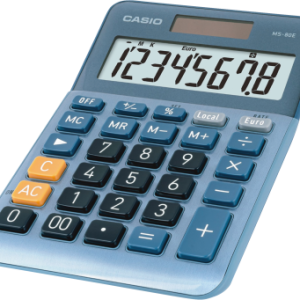 Casio MS-80E Zakrekenmachine Blauw