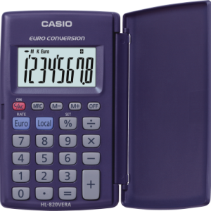 Casio HL-820VERA Calculatoren