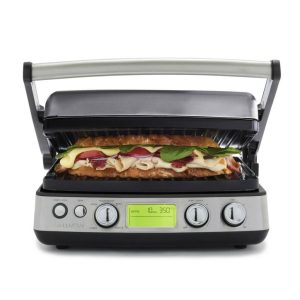 GreenPan Elite Contactgrill RVS/Zwart