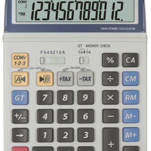 Citizen SH-EL2125C Calculator Sharp EL2125C Grijs Desk 12 Digit