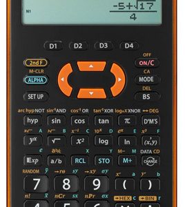 Citizen SH-ELW531XGYR Calculator Sharp ELW531XGYR Zwart-oranje Wetenschappelijk Write View
