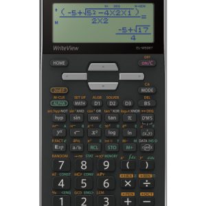 Citizen SH-ELW506TGY Calculator Sharp ELW506TGY Zwart-grijs Wetenschappelijk Write View